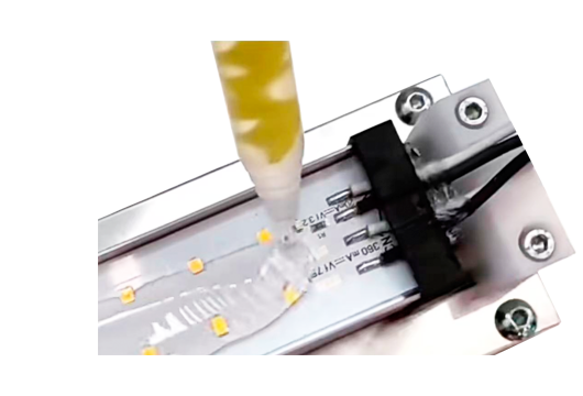 Encapsulado de módulos LED